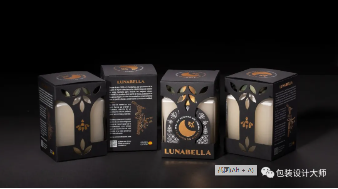 Lunabella天然迷失香创意蜂蜜包装设计